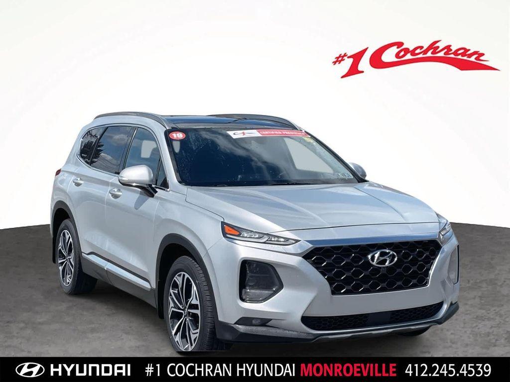 used 2019 Hyundai Santa Fe car, priced at $17,998