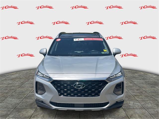 used 2019 Hyundai Santa Fe car, priced at $17,670
