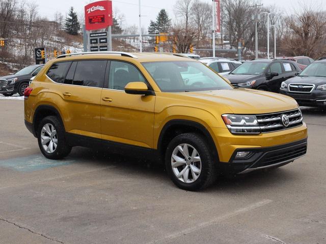 used 2018 Volkswagen Atlas car, priced at $15,911