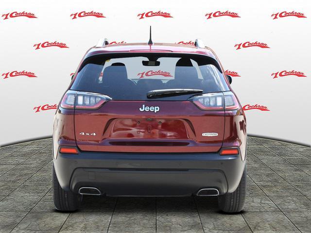 used 2021 Jeep Cherokee car, priced at $21,748