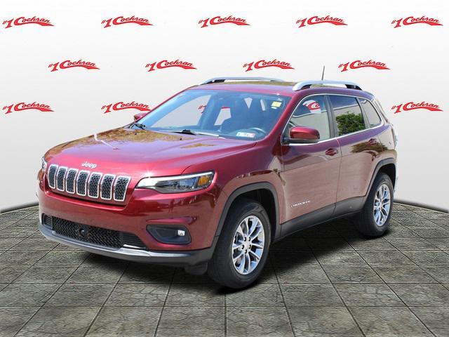 used 2021 Jeep Cherokee car, priced at $21,748