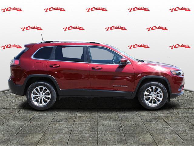 used 2021 Jeep Cherokee car, priced at $21,748