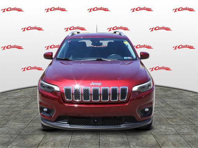 used 2021 Jeep Cherokee car, priced at $21,748