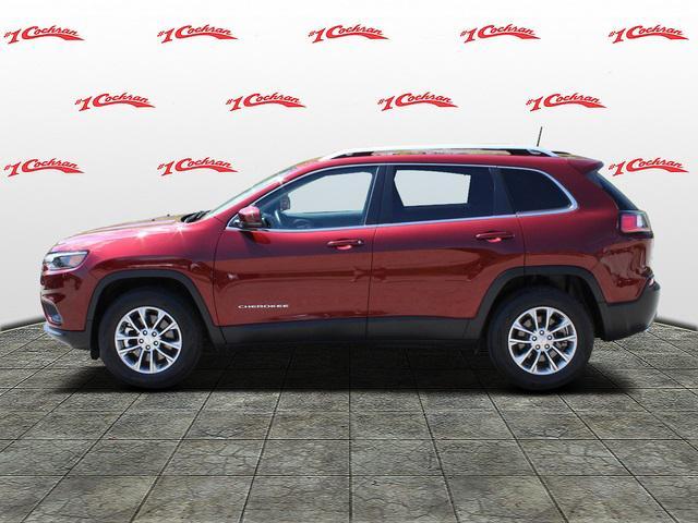 used 2021 Jeep Cherokee car, priced at $21,748