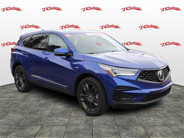 used 2021 Acura RDX car, priced at $34,417