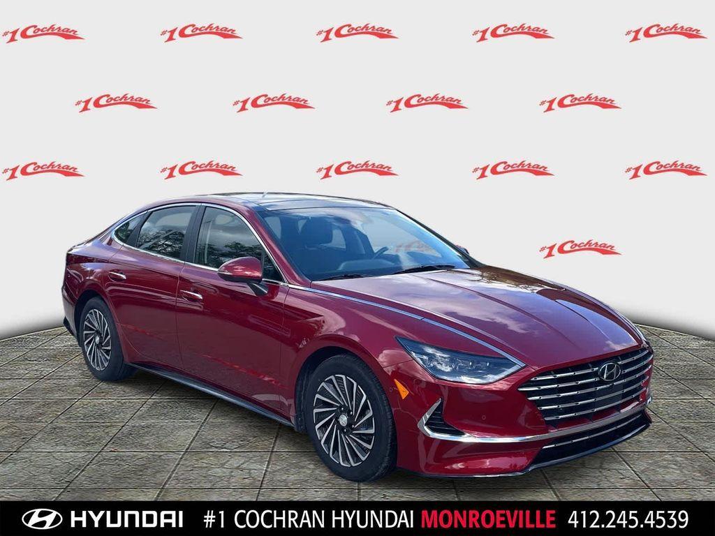 used 2023 Hyundai Sonata Hybrid car, priced at $25,987