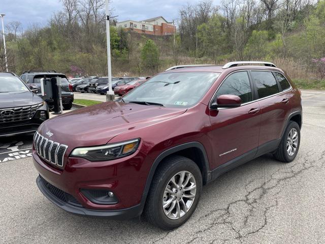 used 2021 Jeep Cherokee car, priced at $25,987