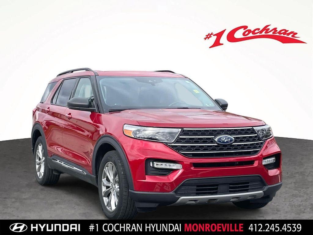 used 2022 Ford Explorer car, priced at $28,498