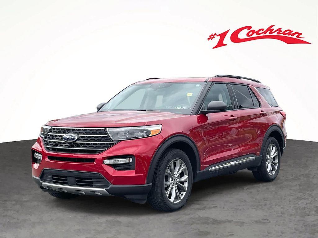 used 2022 Ford Explorer car, priced at $28,498