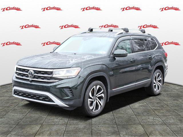 used 2021 Volkswagen Atlas car, priced at $34,077