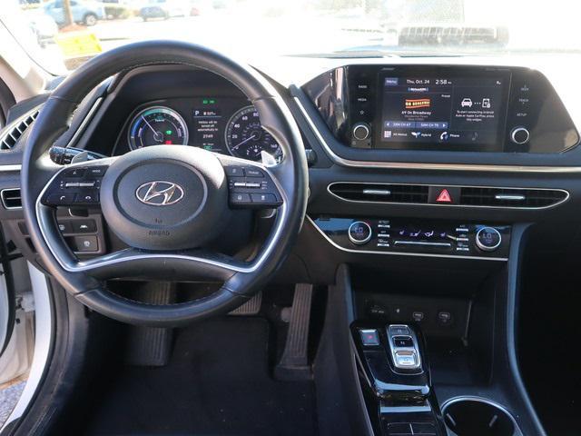 used 2022 Hyundai Sonata Hybrid car, priced at $22,198