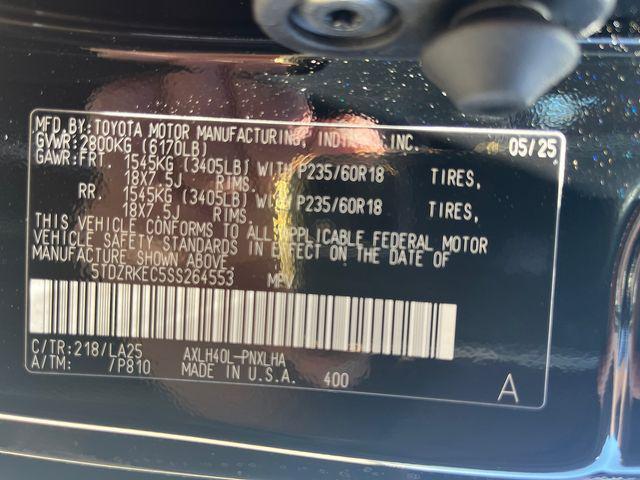 new 2025 Toyota Sienna car, priced at $54,934