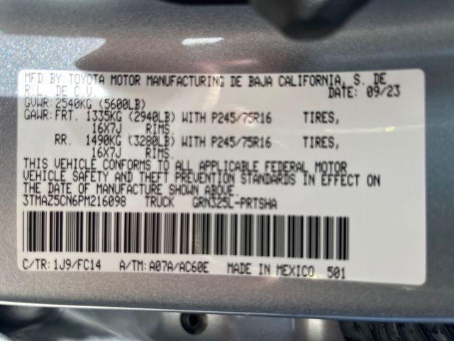 used 2023 Toyota Tacoma car, priced at $36,999