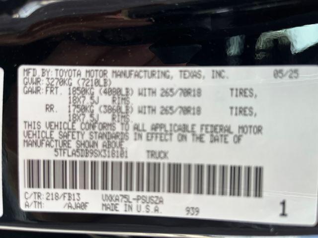 new 2025 Toyota Tundra car, priced at $57,740