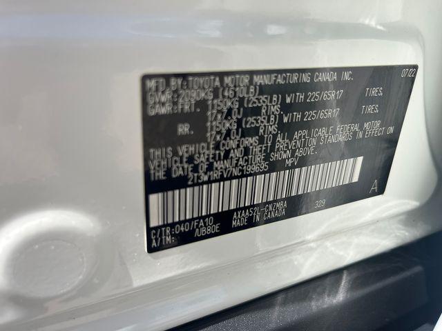 used 2022 Toyota RAV4 car, priced at $33,999