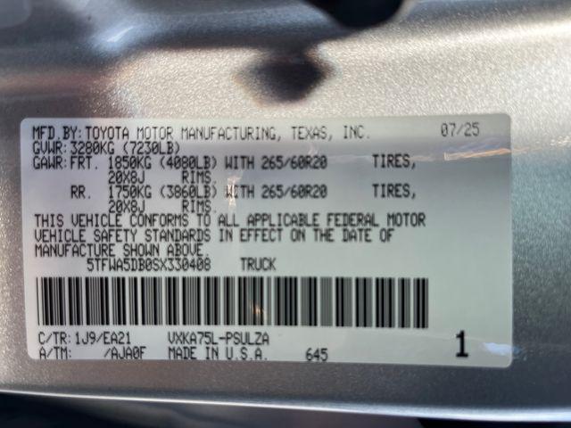 new 2025 Toyota Tundra car, priced at $64,531