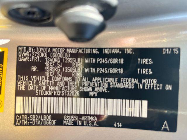 used 2015 Toyota Highlander car, priced at $18,999