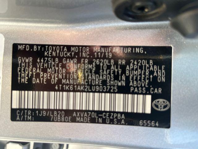 used 2020 Toyota Camry car, priced at $26,999