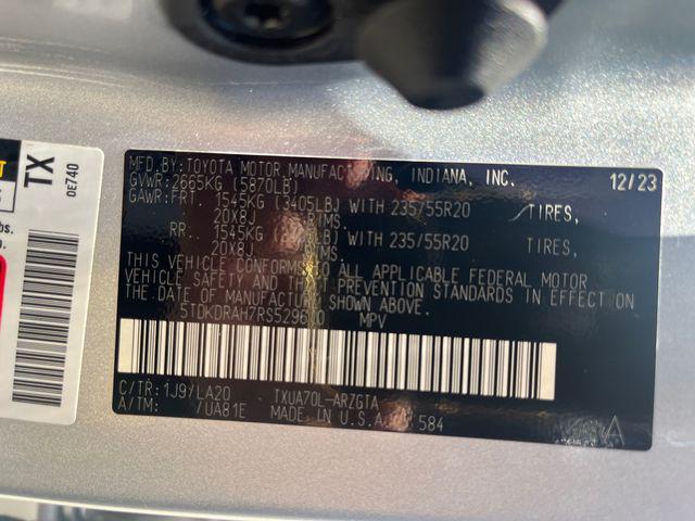 used 2024 Toyota Highlander car, priced at $49,999