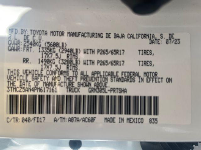 used 2023 Toyota Tacoma car, priced at $41,999