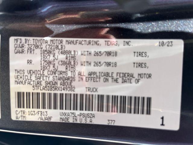 used 2024 Toyota Tundra car, priced at $48,999