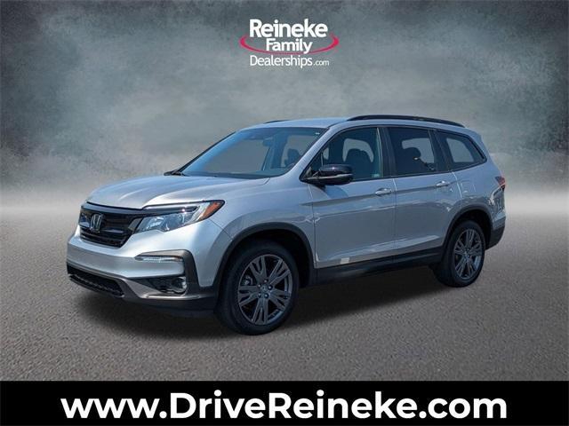 used 2022 Honda Pilot car, priced at $33,495