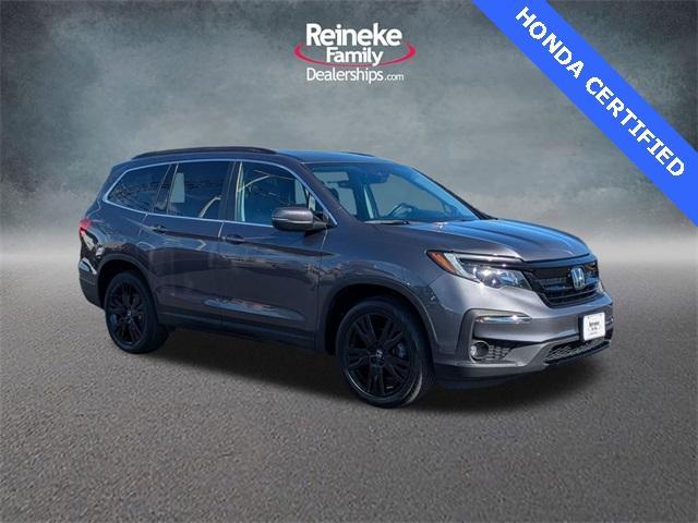 used 2022 Honda Pilot car, priced at $32,395