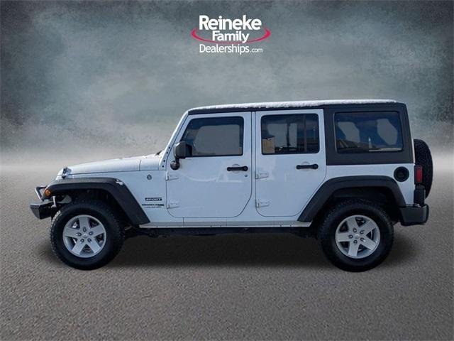 used 2018 Jeep Wrangler JK Unlimited car, priced at $20,495