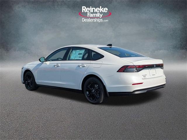 new 2025 Honda Accord car, priced at $32,165