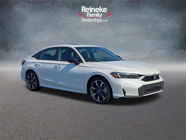 new 2025 Honda Civic Hybrid car, priced at $33,555