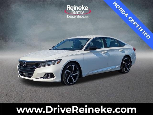 used 2022 Honda Accord car, priced at $25,495