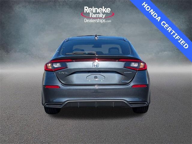 used 2025 Honda Civic Hybrid car, priced at $27,995
