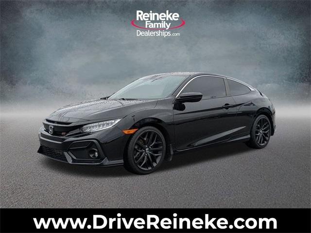 used 2020 Honda Civic Si car, priced at $23,295