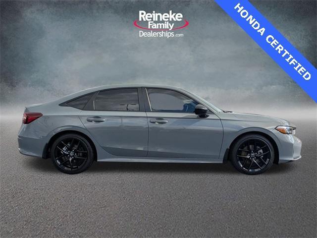 used 2025 Honda Civic Hybrid car, priced at $28,995