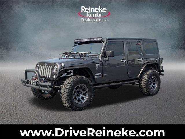 used 2018 Jeep Wrangler JK Unlimited car, priced at $22,495