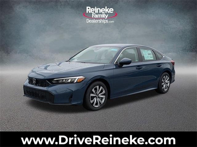 new 2025 Honda Civic car, priced at $25,400