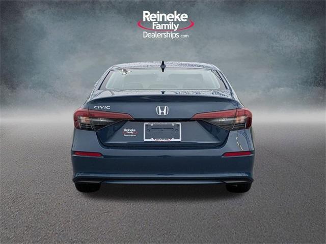 new 2025 Honda Civic car, priced at $25,400