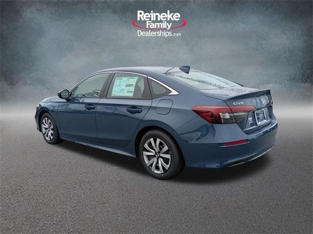 new 2025 Honda Civic car, priced at $25,400