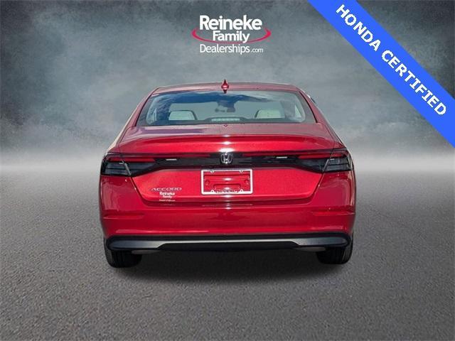 used 2024 Honda Accord car, priced at $27,495