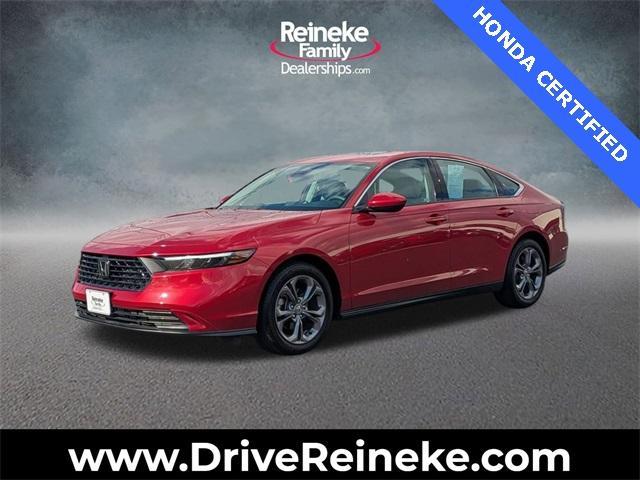 used 2024 Honda Accord car, priced at $27,495
