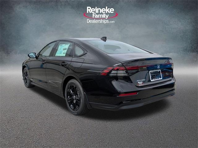 new 2025 Honda Accord car, priced at $31,710