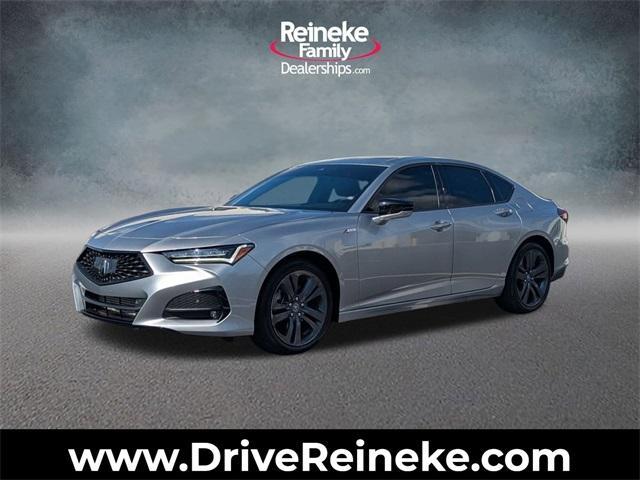 used 2022 Acura TLX car, priced at $34,445