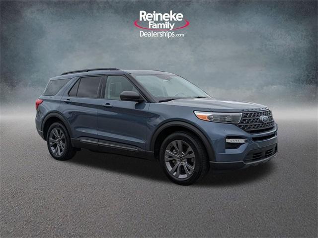 used 2021 Ford Explorer car, priced at $25,495