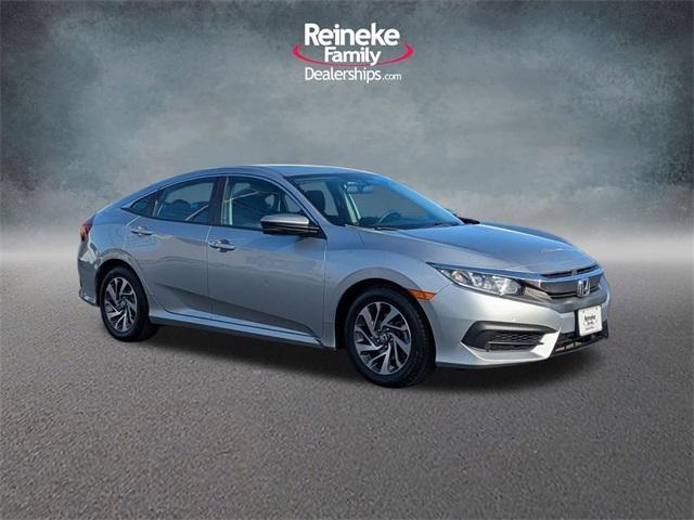 used 2018 Honda Civic car, priced at $18,795