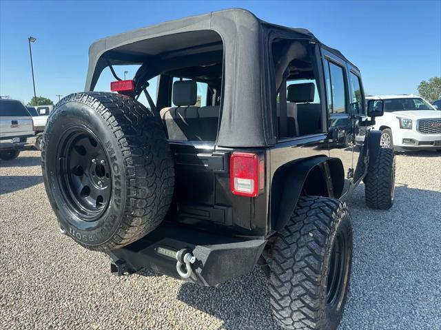 used 2010 Jeep Wrangler Unlimited car, priced at $11,980