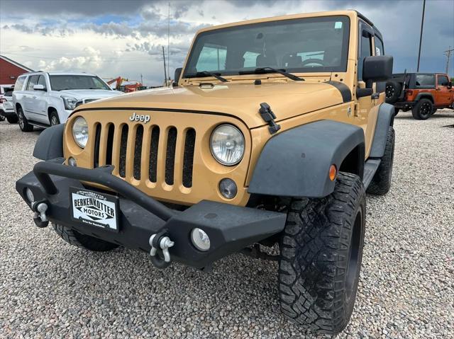 used 2014 Jeep Wrangler car, priced at $16,890
