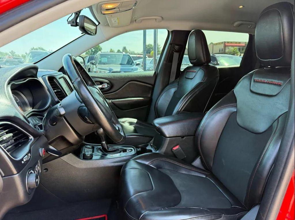 used 2019 Jeep Cherokee car, priced at $18,000