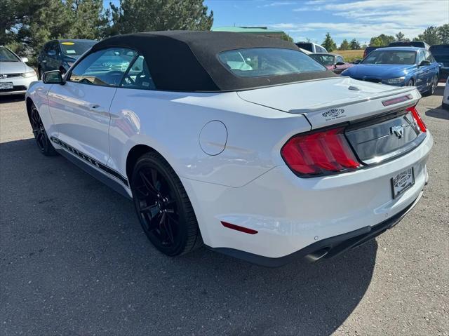 used 2021 Ford Mustang car, priced at $21,400