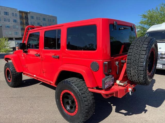 used 2013 Jeep Wrangler Unlimited car, priced at $16,995