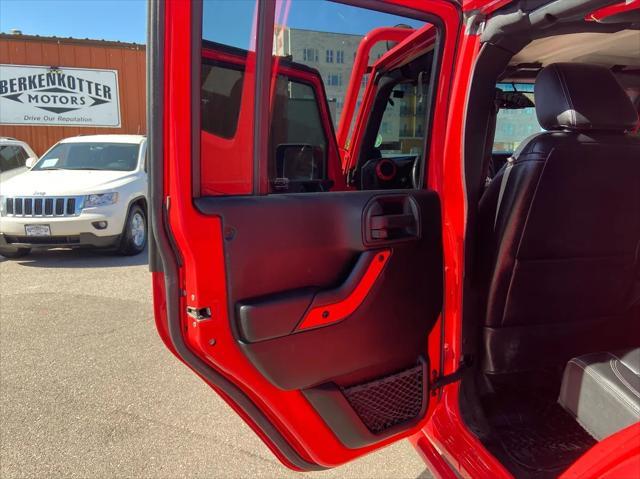 used 2013 Jeep Wrangler Unlimited car, priced at $16,995